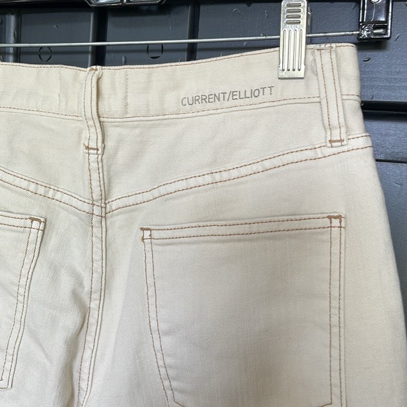 Current Elliott Jeans the original boyfriend Cream size 26 - Picture 7 of 13